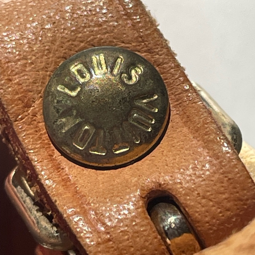Authentic Louis Vuitton 3 Piece Luggage Tag Set - Picture 12 of 16